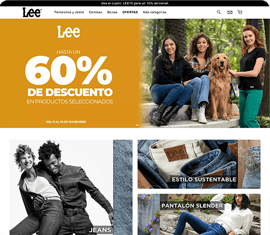 Tienda Lee