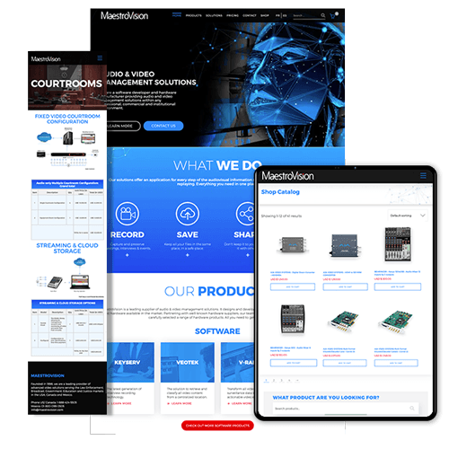 MaestroVision - Audio &amp; Video Management solutions